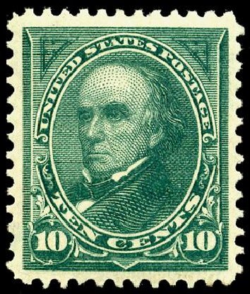 Costs of US Stamps Scott Catalog #258: 10c 1894 Webster. Matthew Bennett International, May 2008, Sale 327, Lot 230