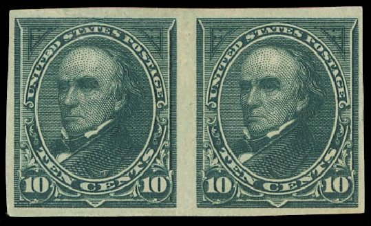 Price of US Stamp Scott Catalog # 258: 10c 1894 Webster. Daniel Kelleher Auctions, Jan 2012, Sale 628, Lot 381
