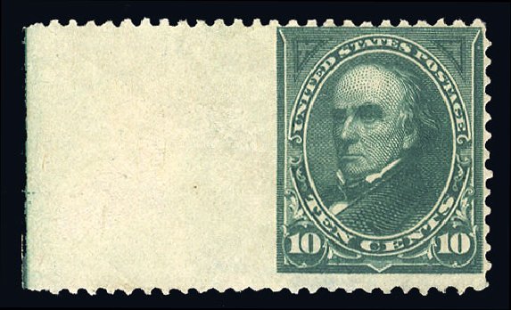 Prices of US Stamps Scott Catalog # 258: 1894 10c Webster. Cherrystone Auctions, Jun 2009, Sale 200906, Lot 114