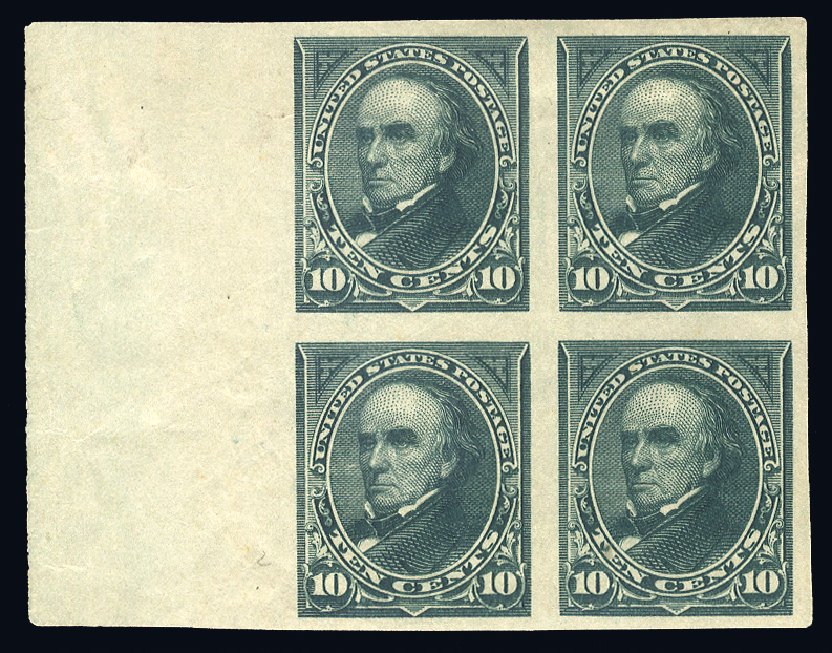 US Stamps Price Scott Catalog 258: 10c 1894 Webster. Cherrystone Auctions, Jun 2011, Sale 201106, Lot 54