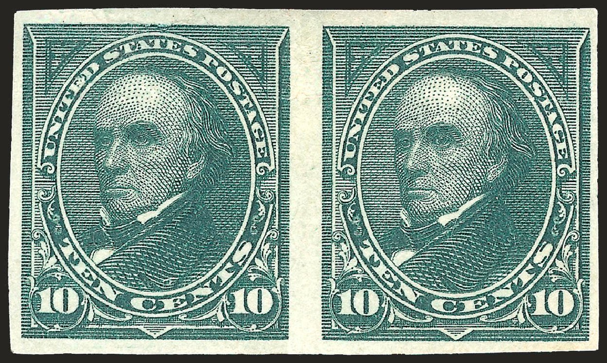 Cost of US Stamps Scott Cat. 258: 1894 10c Webster. Robert Siegel Auction Galleries, Oct 2008, Sale 963, Lot 882