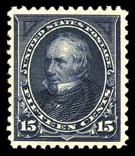 Costs of US Stamp Scott Catalogue 259: 15c 1894 Clay. Matthew Bennett International, Sep 2012, Sale 346, Lot 757