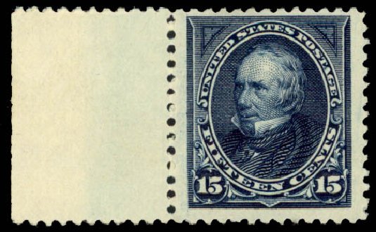 US Stamps Prices Scott Catalogue #259 - 15c 1894 Clay. Daniel Kelleher Auctions, Mar 2014, Sale 648, Lot 2109