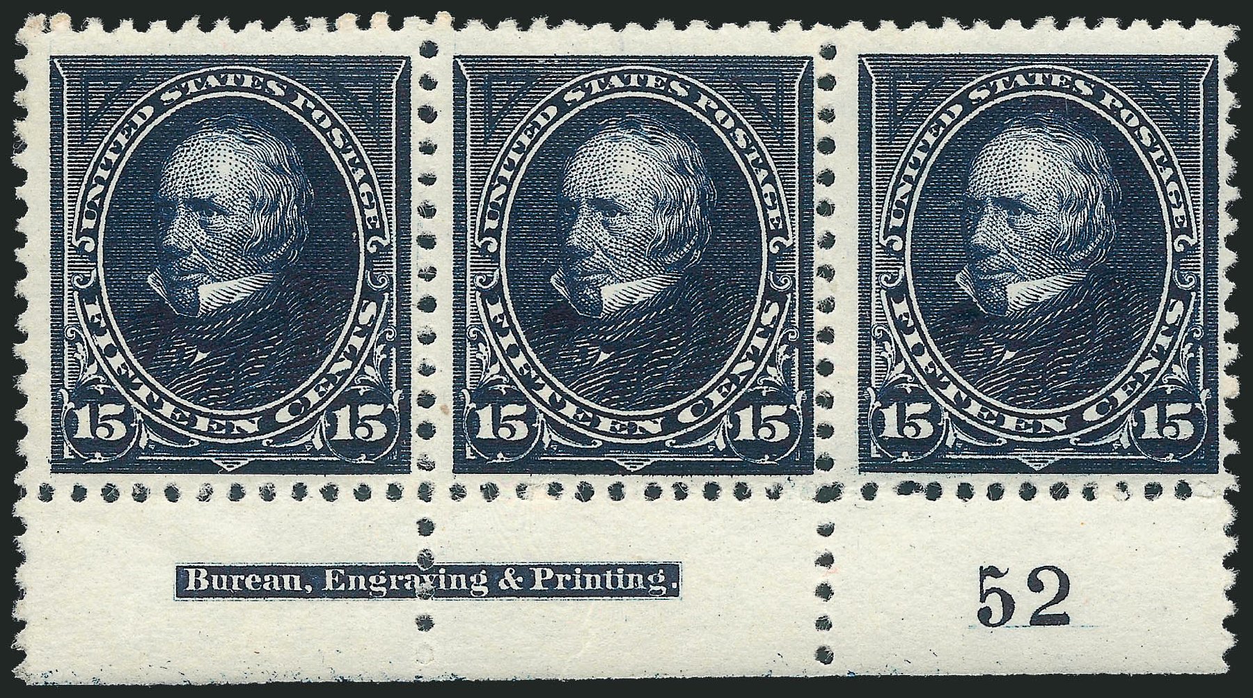 US Stamp Price Scott Catalogue 259: 15c 1894 Clay. Robert Siegel Auction Galleries, Dec 2011, Sale 1017, Lot 659