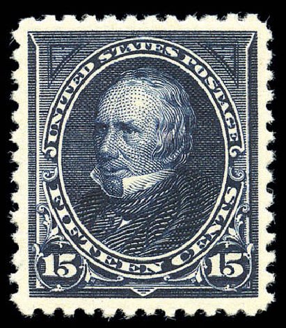 Costs of US Stamp Scott Catalog #259 - 15c 1894 Clay. Matthew Bennett International, Sep 2010, Sale 333, Lot 3671