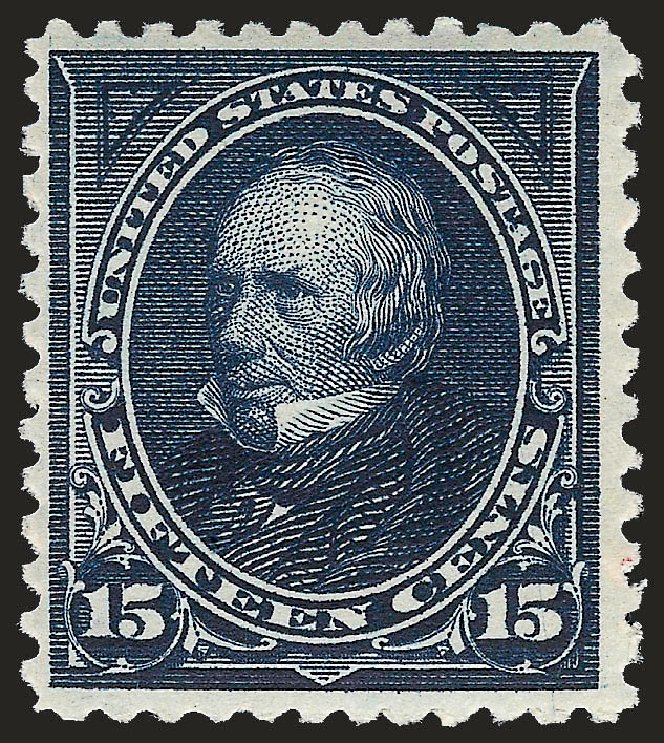 US Stamps Values Scott 259 - 1894 15c Clay. Robert Siegel Auction Galleries, Apr 2010, Sale 984, Lot 641