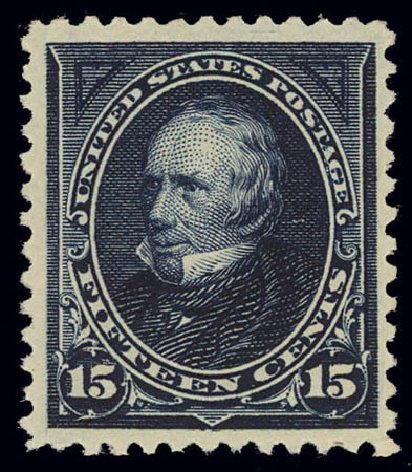 Costs of US Stamps Scott 259: 1894 15c Clay. Daniel Kelleher Auctions, Feb 2013, Sale 634, Lot 175
