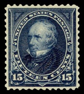 Values of US Stamps Scott Cat. 259: 1894 15c Clay. Daniel Kelleher Auctions, May 2014, Sale 652, Lot 403