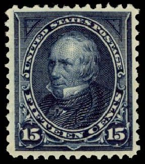 Cost of US Stamp Scott Catalogue # 259: 1894 15c Clay. Daniel Kelleher Auctions, May 2014, Sale 653, Lot 2173