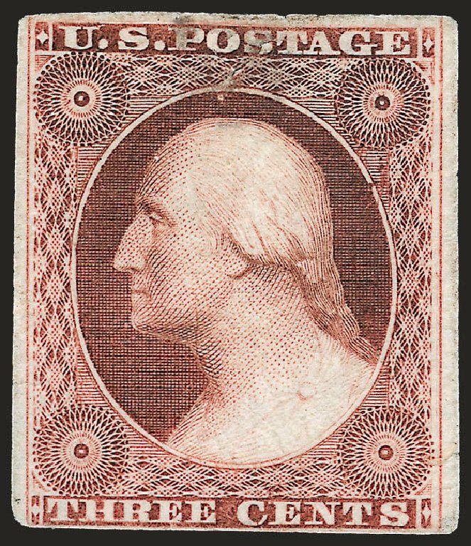 US Stamp Prices Scott Catalogue # 26 - 3c 1857 Washington. Robert Siegel Auction Galleries, Dec 2008, Sale 964, Lot 67