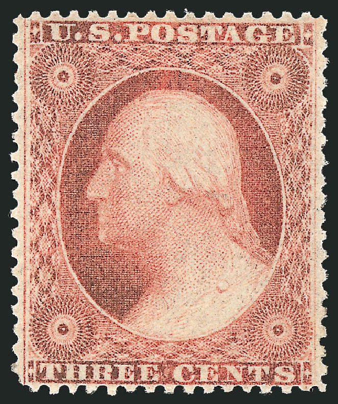 Cost of US Stamp Scott Catalog # 26 - 1857 3c Washington. Robert Siegel Auction Galleries, Dec 2009, Sale 982, Lot 5117