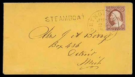 Costs of US Stamp Scott 26 - 3c 1857 Washington. Matthew Bennett International, Dec 2007, Sale 323, Lot 128