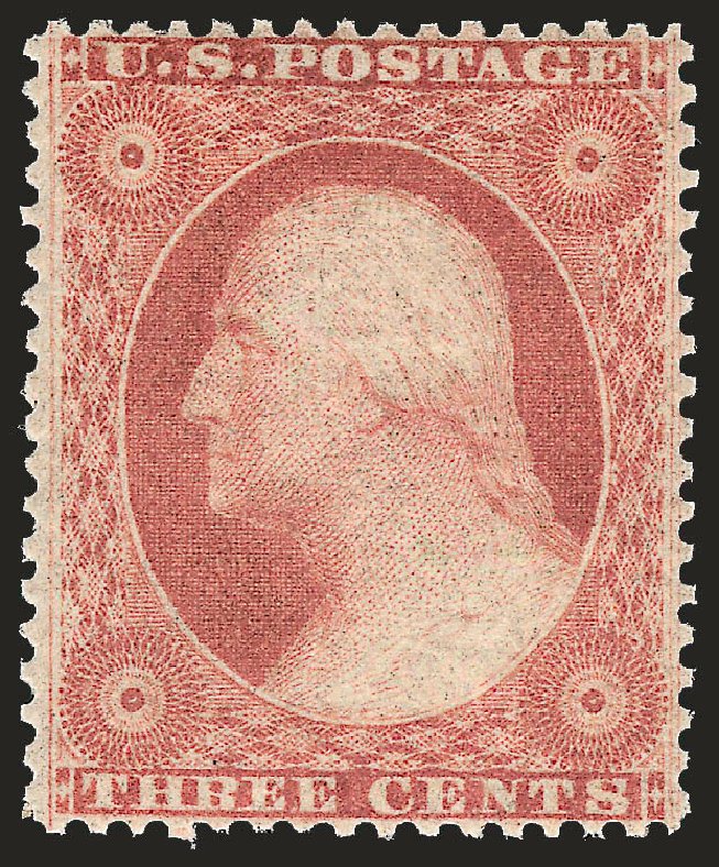 Cost of US Stamp Scott Cat. #26 - 1857 3c Washington. Robert Siegel Auction Galleries, Apr 2010, Sale 984, Lot 139