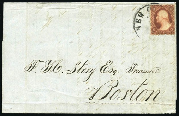 Value of US Stamp Scott Catalog 26 - 1857 3c Washington. Matthew Bennett International, Feb 2015, Sale 351, Lot 50