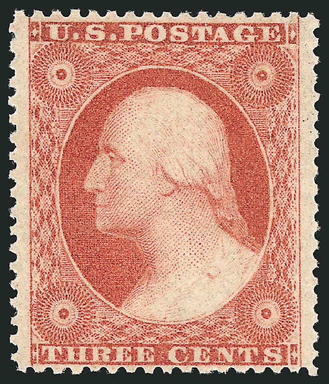Prices of US Stamp Scott # 26: 1857 3c Washington. Robert Siegel Auction Galleries, Sep 2014, Sale 1078, Lot 100
