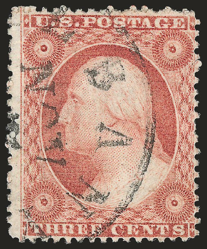 Cost of US Stamp Scott Catalog #26 - 3c 1857 Washington. Robert Siegel Auction Galleries, Dec 2009, Sale 982, Lot 5120