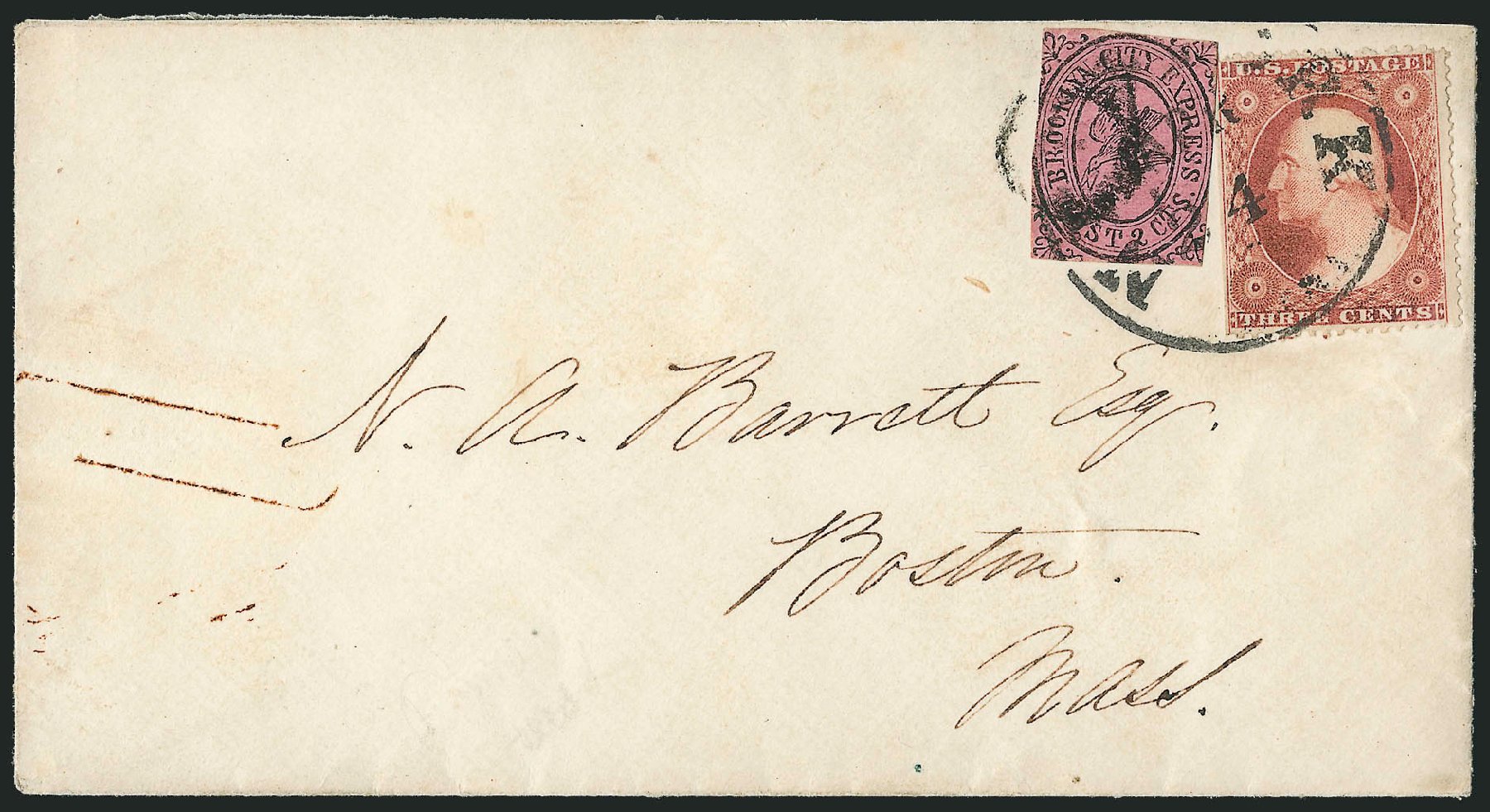 Costs of US Stamps Scott Catalog 26 - 3c 1857 Washington. Robert Siegel Auction Galleries, Oct 2010, Sale 996, Lot 3251