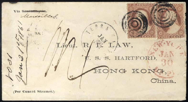 Value of US Stamps Scott #26: 3c 1857 Washington. Cherrystone Auctions, Nov 2013, Sale 201311, Lot 14