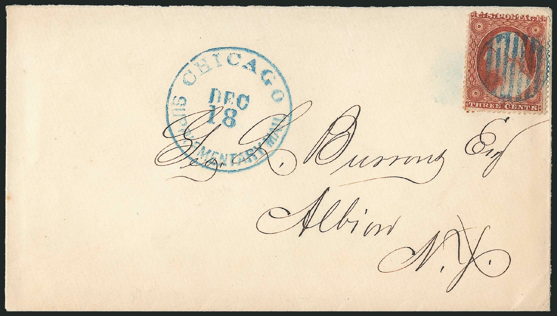 Costs of US Stamps Scott Catalogue # 26: 3c 1857 Washington. Robert Siegel Auction Galleries, Dec 2010, Sale 1002, Lot 3764