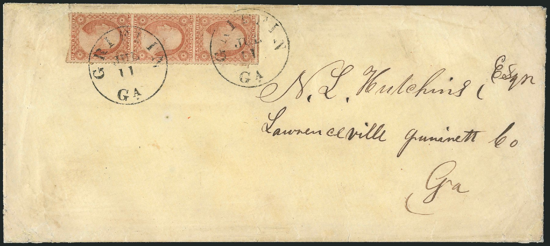 Price of US Stamp Scott Cat. #26 - 3c 1857 Washington. Robert Siegel Auction Galleries, Oct 2010, Sale 996, Lot 3224