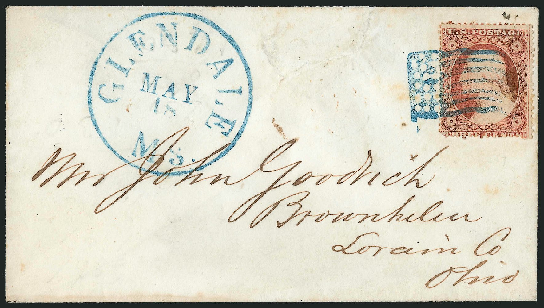 US Stamp Prices Scott Catalog #26: 1857 3c Washington. Robert Siegel Auction Galleries, Oct 2010, Sale 996, Lot 3234