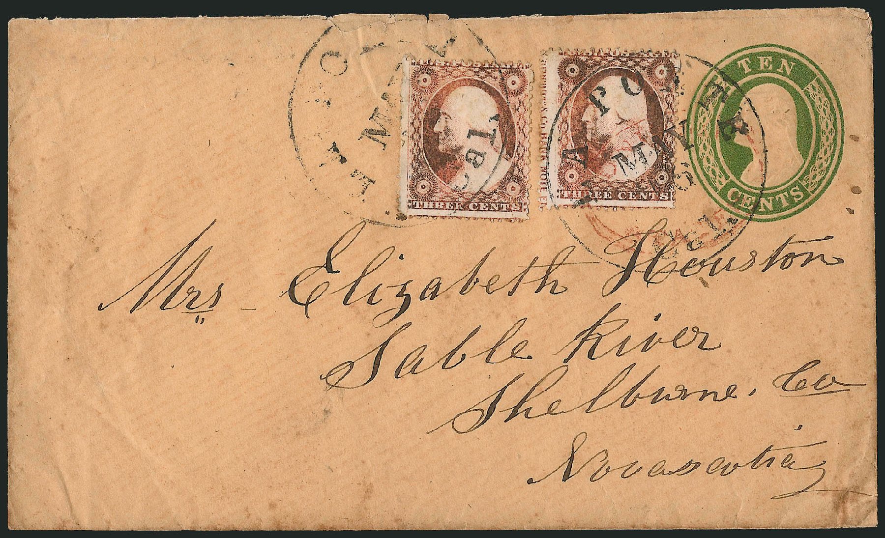 Cost of US Stamp Scott Catalog #26: 1857 3c Washington. Robert Siegel Auction Galleries, Dec 2010, Sale 1002, Lot 3765