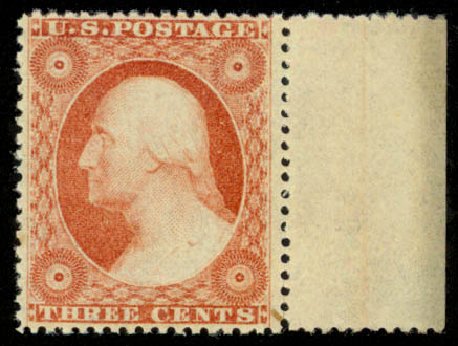 Cost of US Stamp Scott Catalog #26: 1857 3c Washington. Daniel Kelleher Auctions, Mar 2013, Sale 635, Lot 273