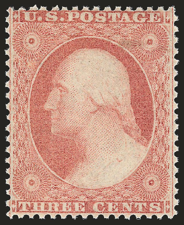Values of US Stamp Scott 26: 3c 1857 Washington. Robert Siegel Auction Galleries, Sep 2009, Sale 976, Lot 1213