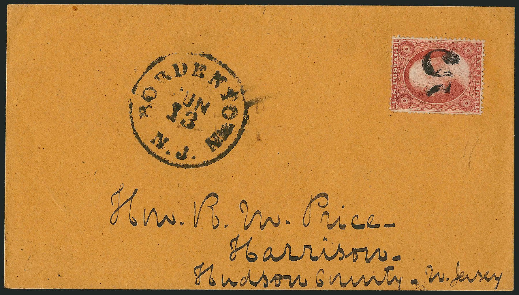 US Stamp Values Scott Catalogue # 26 - 3c 1857 Washington. Robert Siegel Auction Galleries, Oct 2010, Sale 996, Lot 3253