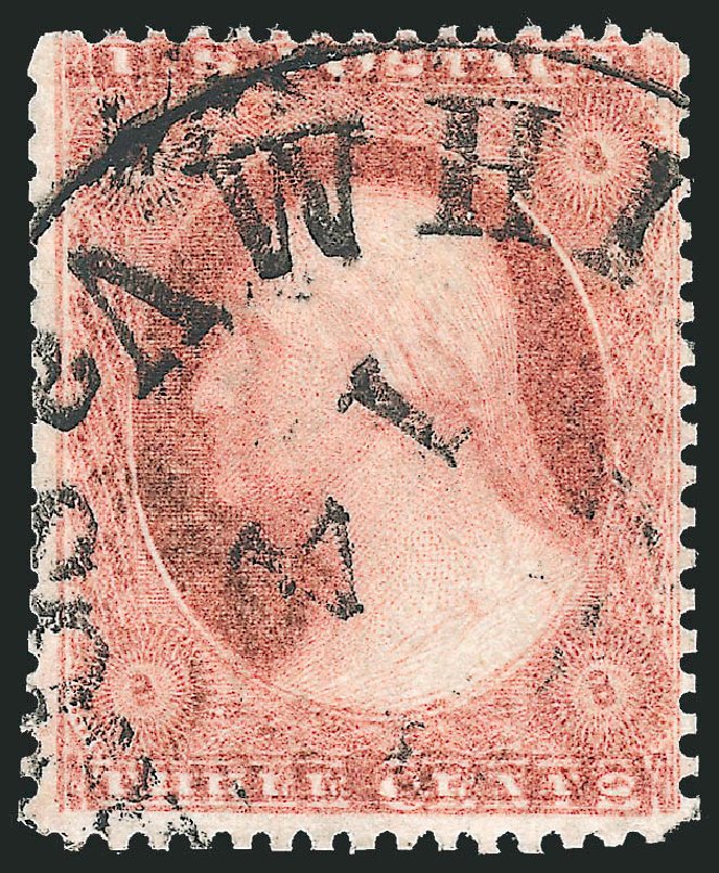US Stamps Values Scott #26 - 3c 1857 Washington. Robert Siegel Auction Galleries, Jun 2012, Sale 1024, Lot 66
