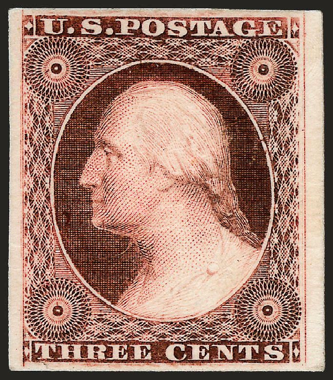 US Stamps Price Scott #26 - 3c 1857 Washington. Robert Siegel Auction Galleries, Dec 2008, Sale 964, Lot 66