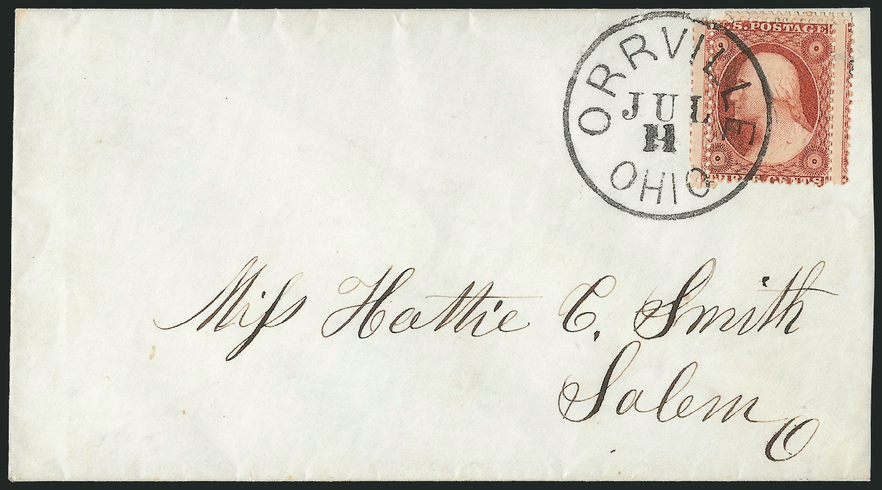 Prices of US Stamp Scott Cat. # 26: 3c 1857 Washington. Robert Siegel Auction Galleries, Oct 2010, Sale 996, Lot 3256