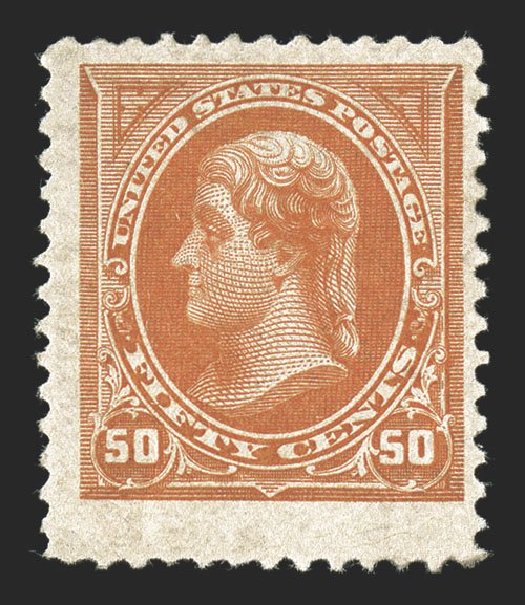 Price of US Stamps Scott #260 - 1894 50c Jefferson. Spink Shreves Galleries, Nov 2012, Sale 141, Lot 117