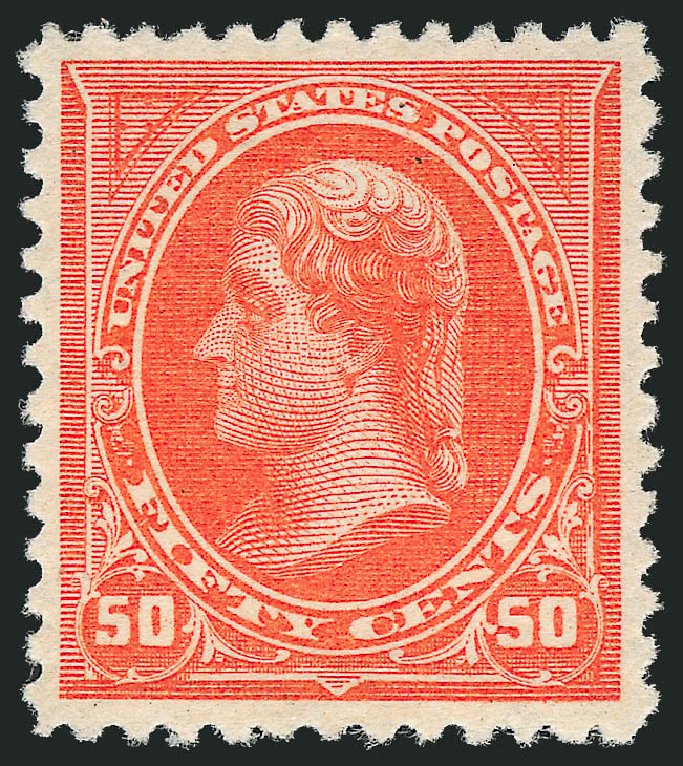Prices of US Stamp Scott Catalogue 260 - 50c 1894 Jefferson. Robert Siegel Auction Galleries, Mar 2011, Sale 1007, Lot 2498