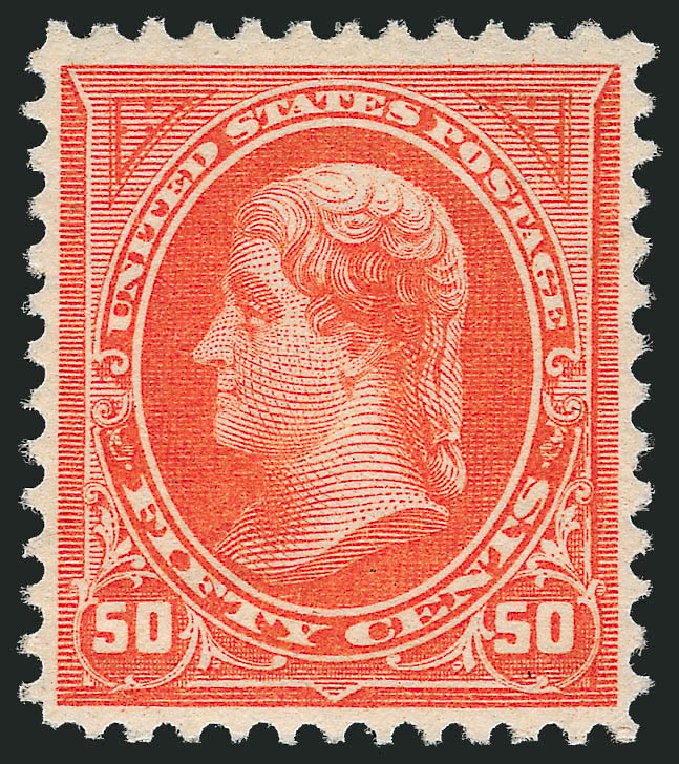Price of US Stamp Scott Cat. #260: 1894 50c Jefferson. Robert Siegel Auction Galleries, Jun 2011, Sale 1011, Lot 618