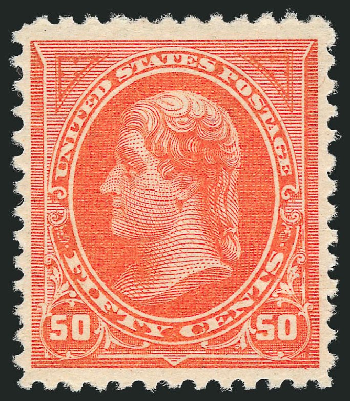 Costs of US Stamps Scott Cat. #260 - 50c 1894 Jefferson. Robert Siegel Auction Galleries, Oct 2012, Sale 1033, Lot 4148