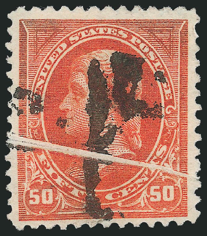 US Stamps Prices Scott Cat. #260 - 50c 1894 Jefferson. Robert Siegel Auction Galleries, Dec 2009, Sale 977, Lot 348