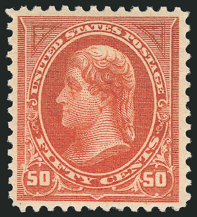 Costs of US Stamps Scott #260: 50c 1894 Jefferson. Robert Siegel Auction Galleries, Nov 2013, Sale 1061, Lot 3749
