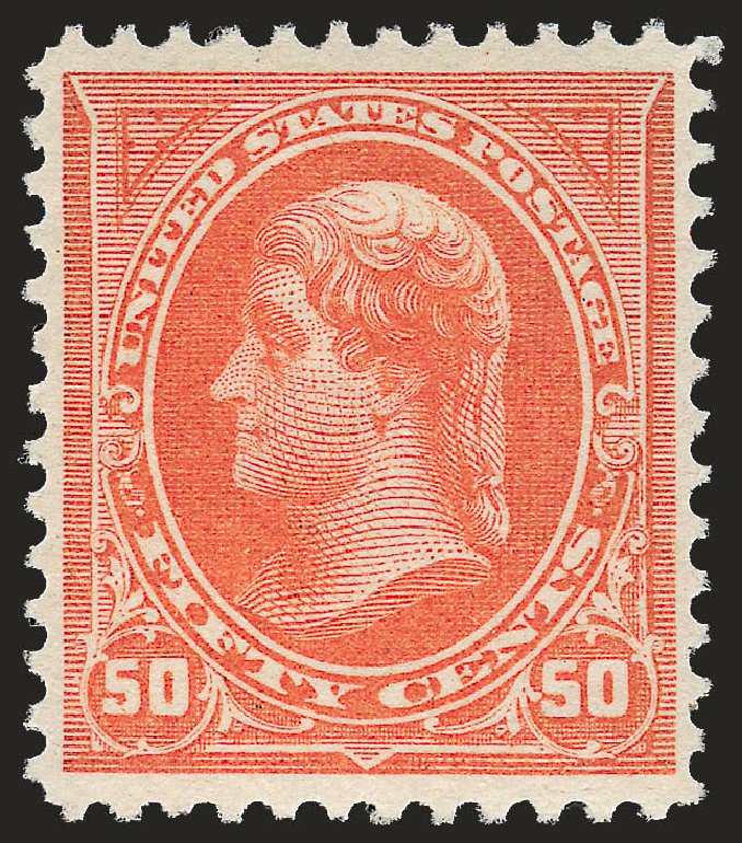 US Stamp Values Scott 260 - 50c 1894 Jefferson. Robert Siegel Auction Galleries, Sep 2009, Sale 976, Lot 1739