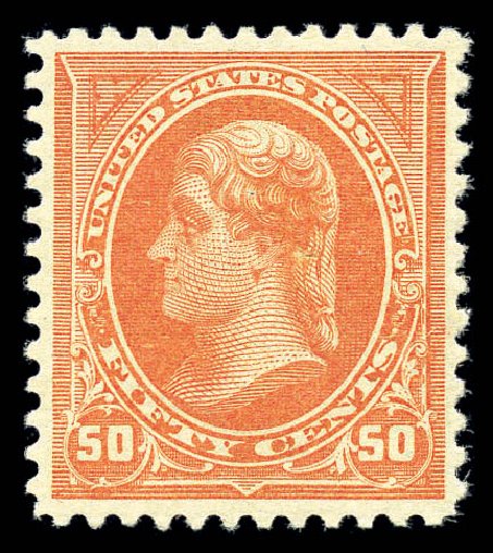 Prices of US Stamps Scott Catalogue 260 - 50c 1894 Jefferson. Matthew Bennett International, Sep 2010, Sale 331, Lot 630