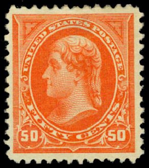 Costs of US Stamps Scott Cat. # 260: 50c 1894 Jefferson. Daniel Kelleher Auctions, Mar 2014, Sale 648, Lot 2110