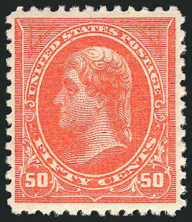 Costs of US Stamps Scott Catalog #260: 50c 1894 Jefferson. Robert Siegel Auction Galleries, Oct 2011, Sale 1013, Lot 320