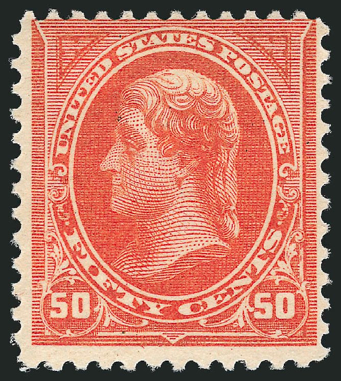 US Stamps Price Scott # 260: 50c 1894 Jefferson. Robert Siegel Auction Galleries, Oct 2011, Sale 1014, Lot 1590