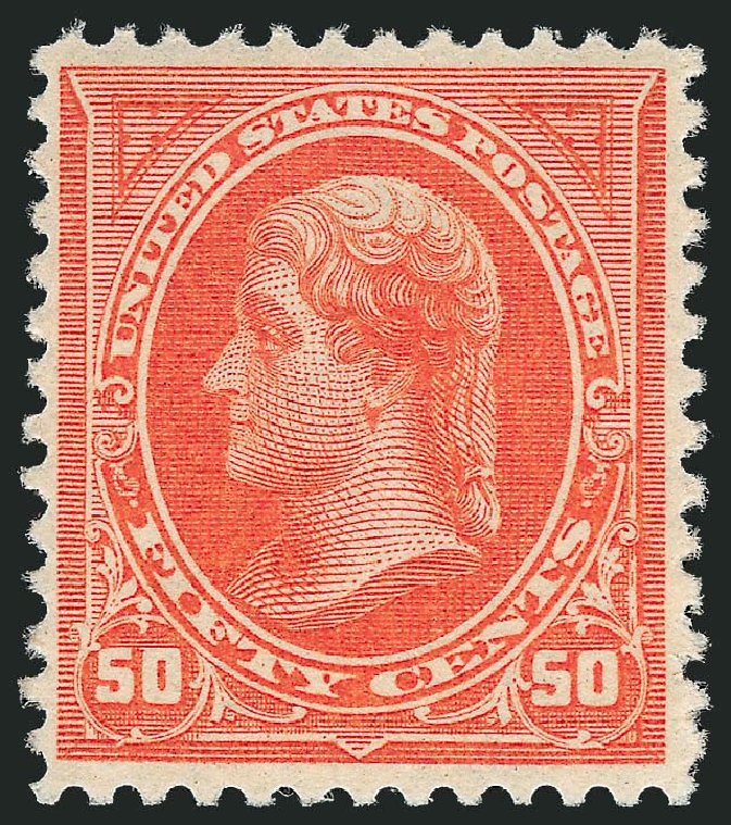 US Stamp Value Scott Catalog 260: 50c 1894 Jefferson. Robert Siegel Auction Galleries, Sep 2014, Sale 1078, Lot 390