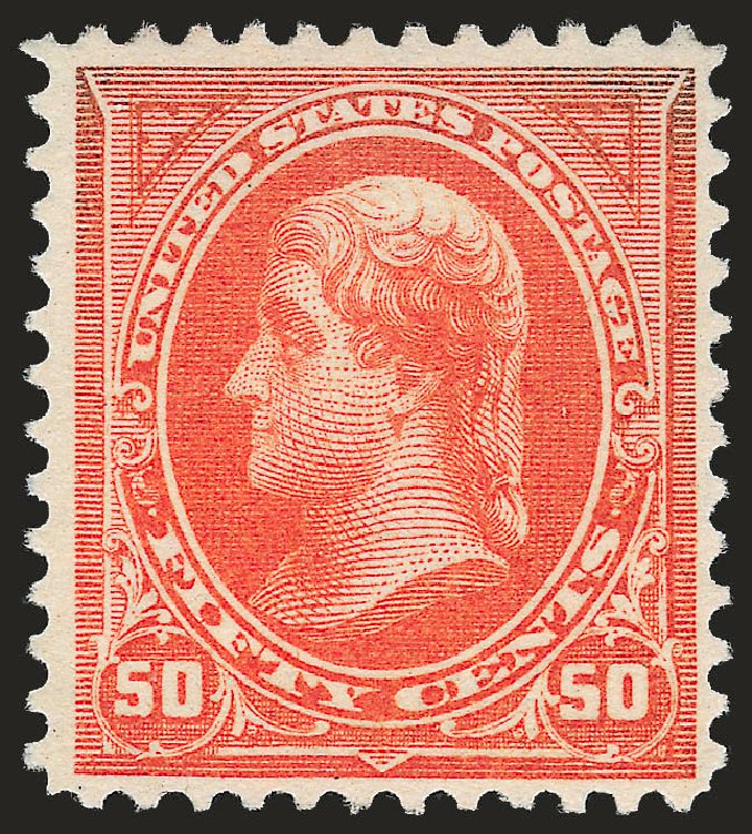 US Stamps Price Scott Cat. 260 - 1894 50c Jefferson. Robert Siegel Auction Galleries, Dec 2009, Sale 982, Lot 5600
