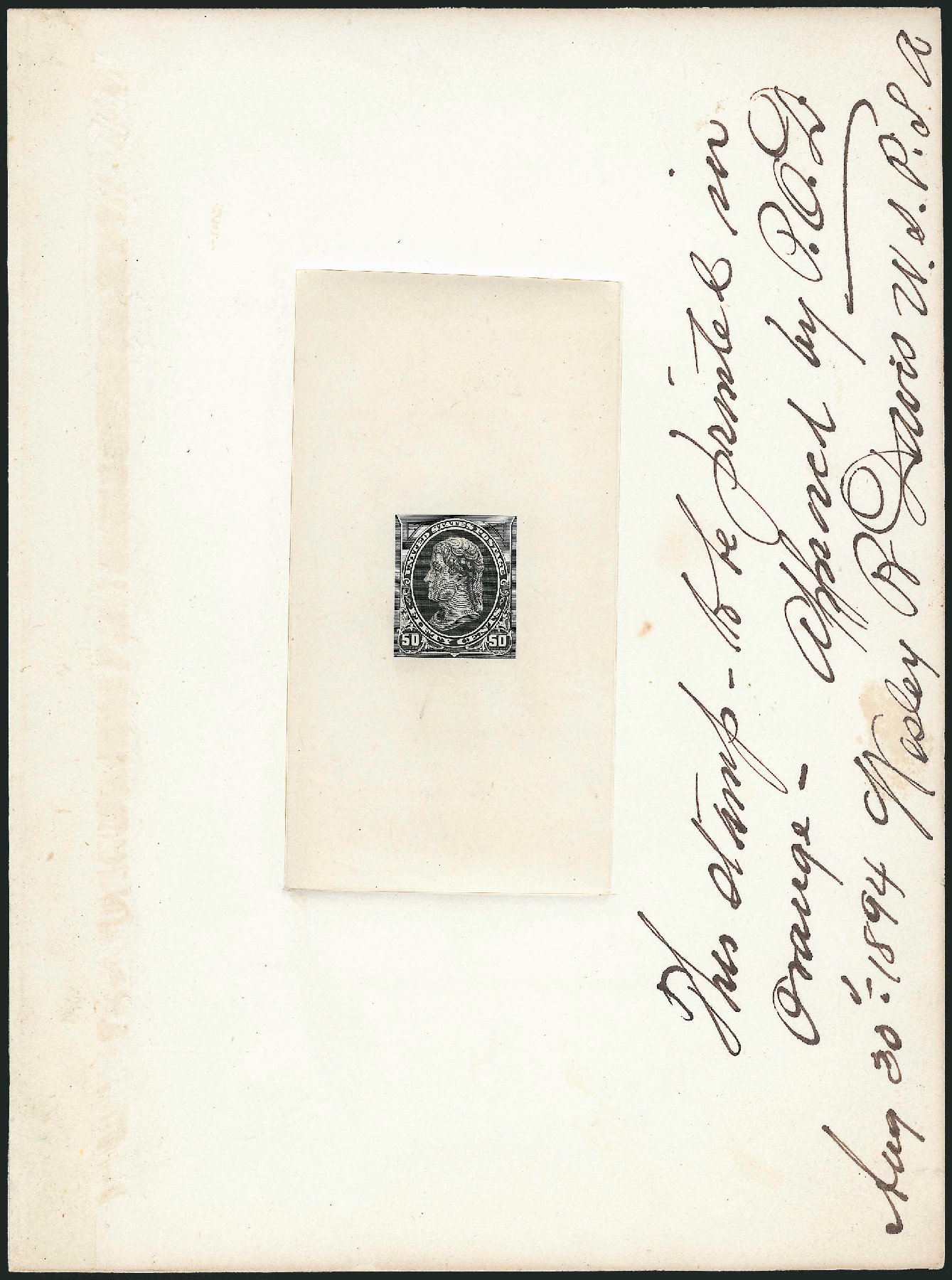 Price of US Stamp Scott Catalogue 260 - 50c 1894 Jefferson. Robert Siegel Auction Galleries, Jun 2011, Sale 1010, Lot 91