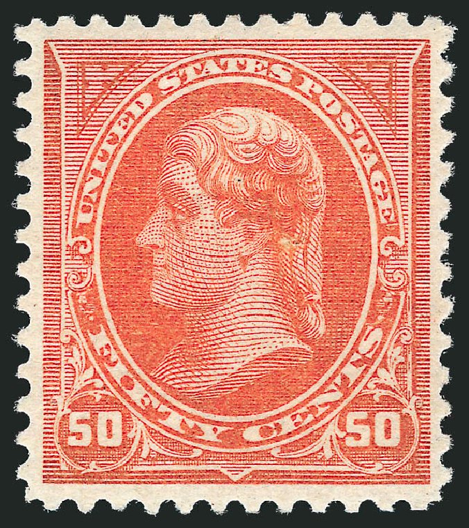 US Stamp Value Scott Catalogue # 260: 50c 1894 Jefferson. Robert Siegel Auction Galleries, Oct 2011, Sale 1014, Lot 1591