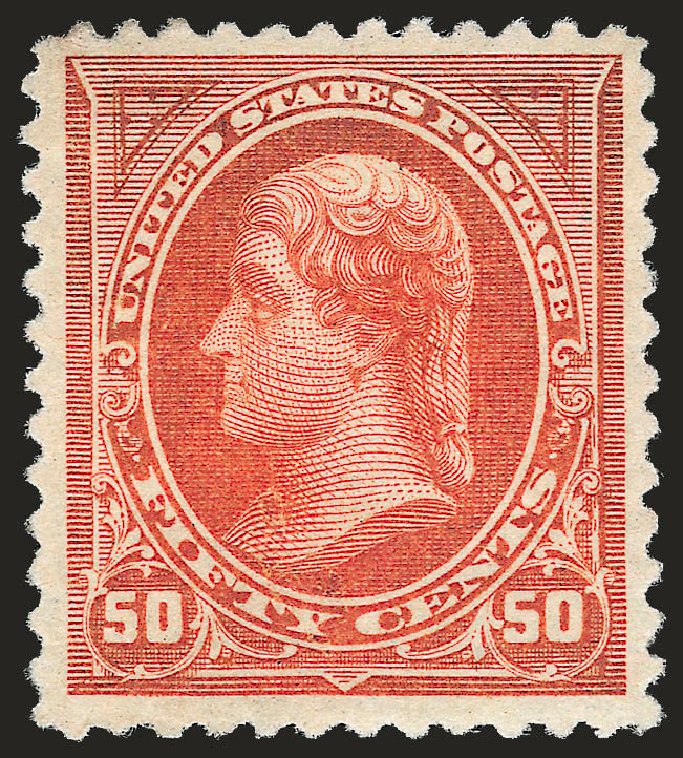 US Stamp Value Scott Cat. 260 - 50c 1894 Jefferson. Robert Siegel Auction Galleries, Jun 2009, Sale 975, Lot 1571