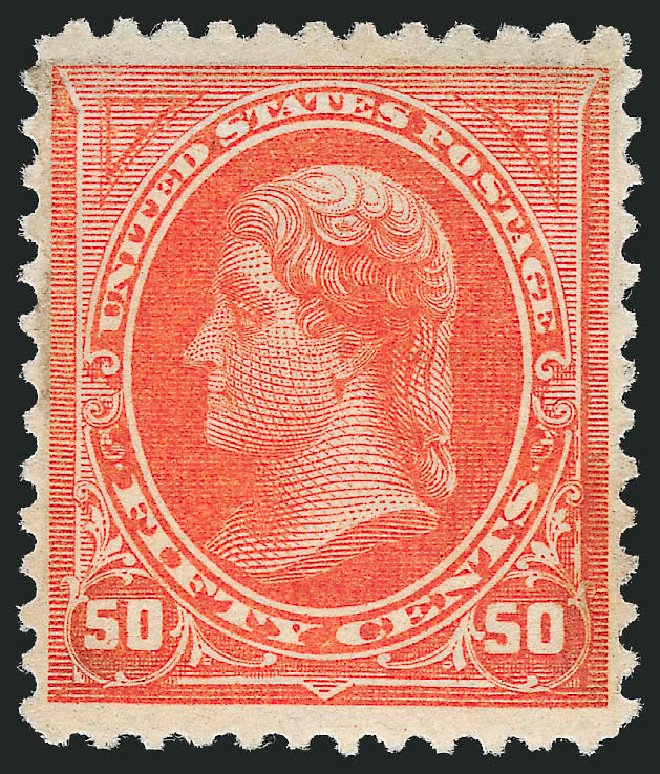 Price of US Stamp Scott Catalog 260 - 1894 50c Jefferson. Robert Siegel Auction Galleries, Dec 2009, Sale 982, Lot 5601