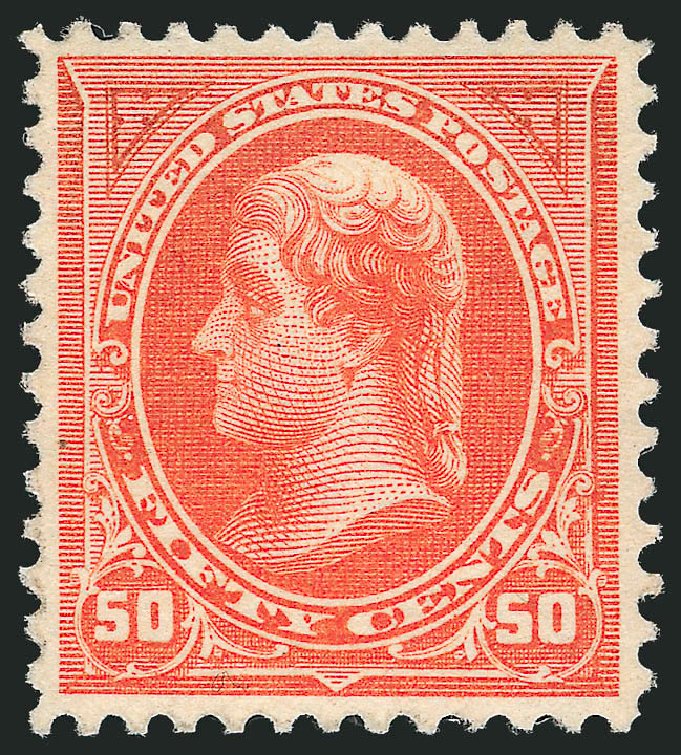 Prices of US Stamps Scott Catalogue # 260 - 50c 1894 Jefferson. Robert Siegel Auction Galleries, Feb 2010, Sale 983, Lot 161